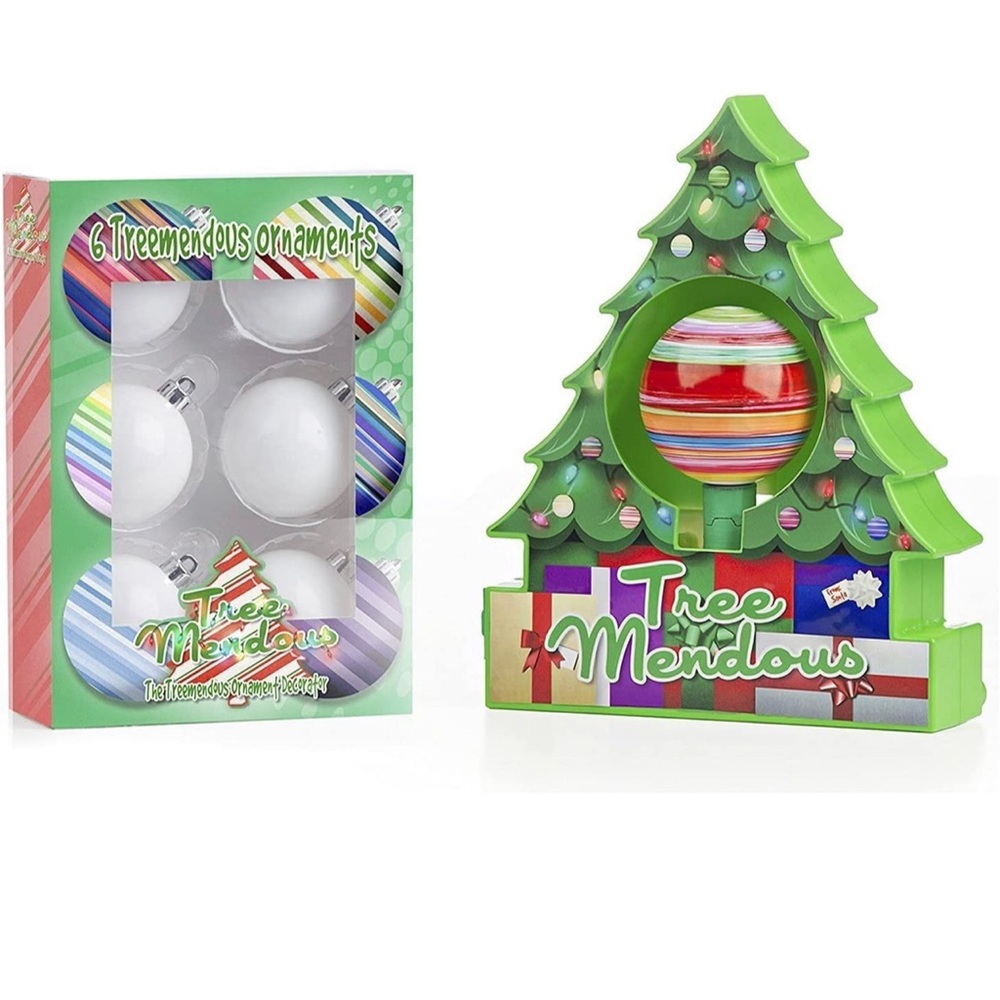 TreeMendous Ornament Decorating Kit & Six Extra Ornaments